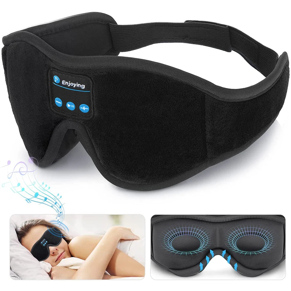 Sleep Mask Headphones Bluetooth