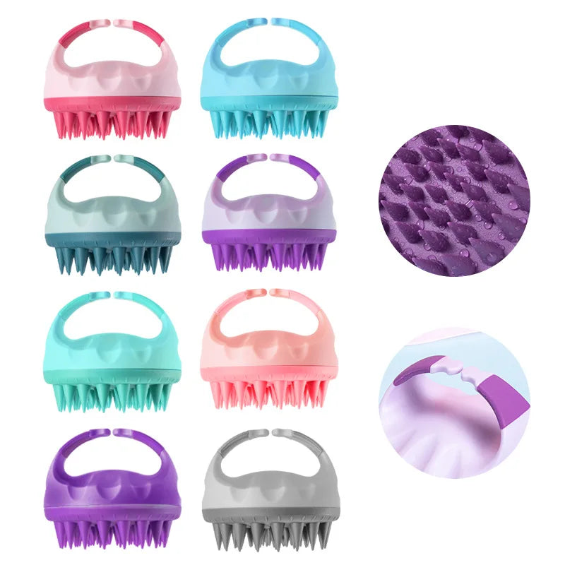 Scalp Scrubber Shampoo Brush