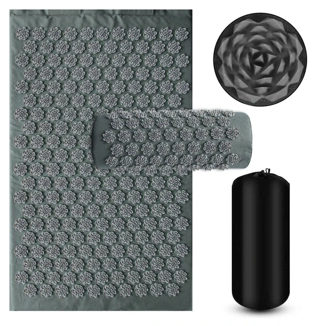 Acupressure Yoga Mat & Pillow 
