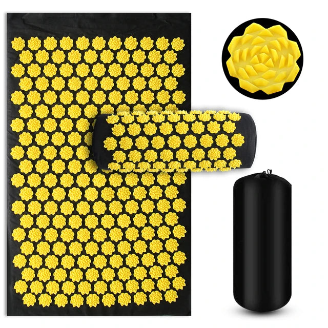 Acupressure Yoga Mat & Pillow 