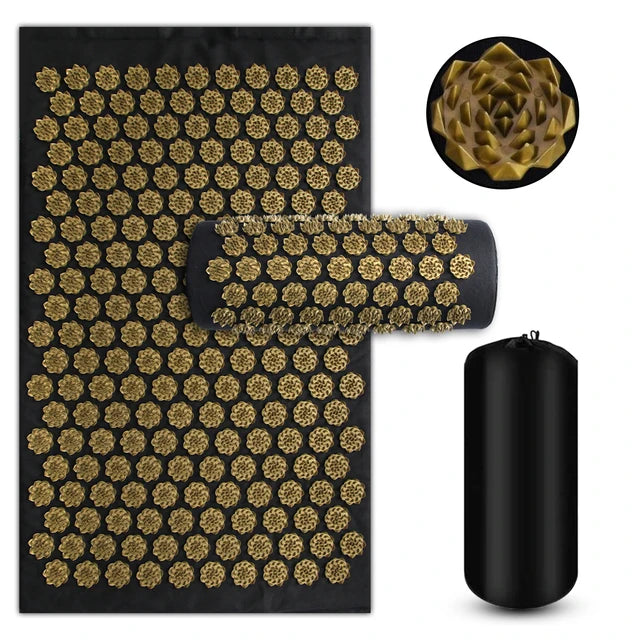 Acupressure Yoga Mat & Pillow 
