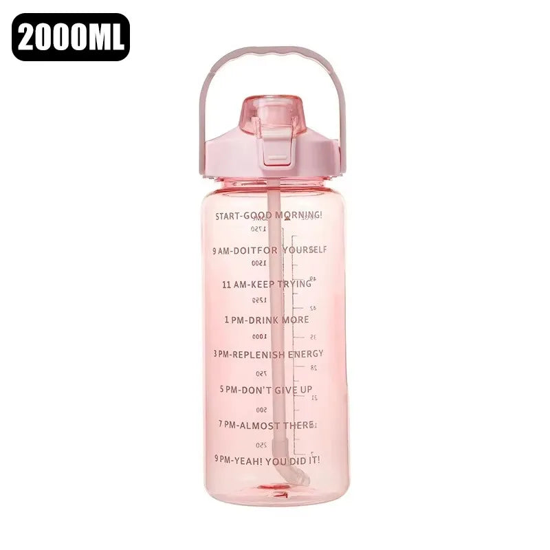 2 liter water bottle for gym