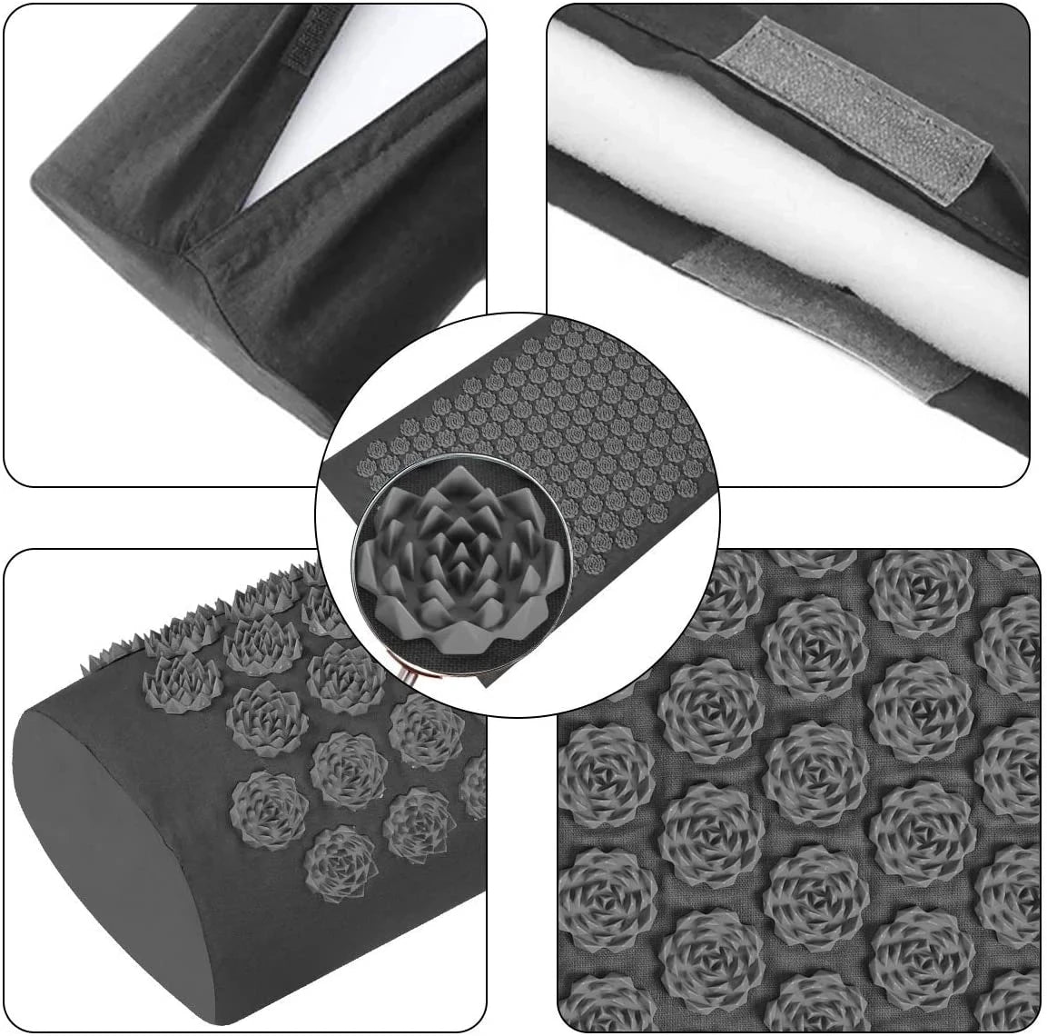 Acupressure Yoga Mat & Pillow 