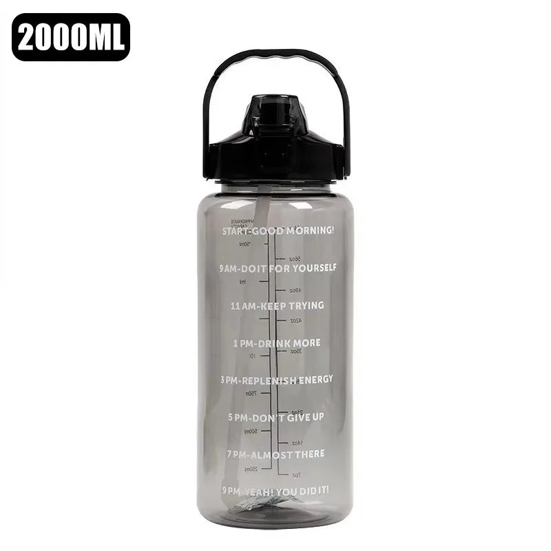 2 liter water bottle for gym