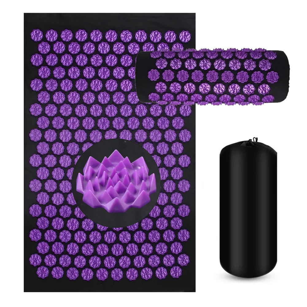 Acupressure Yoga Mat & Pillow 