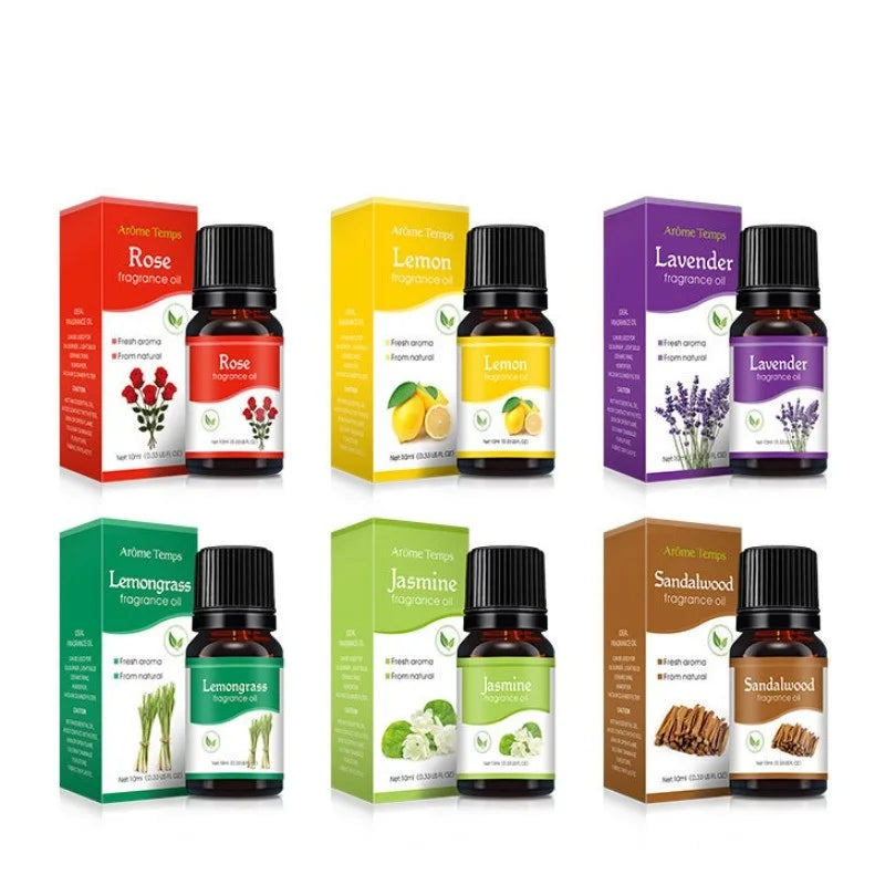 Aromatherapy Essential Oils Set 6 Scents