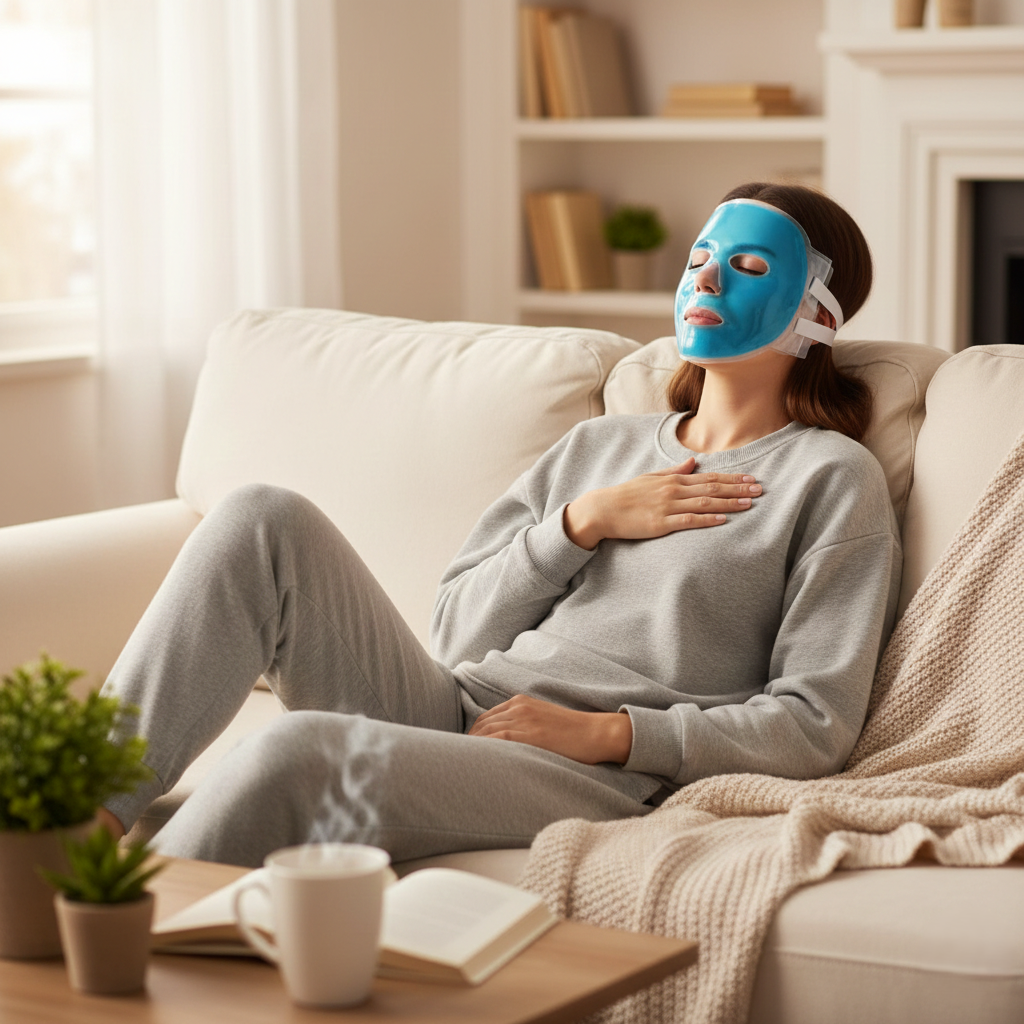 Cold Gel Face Mask